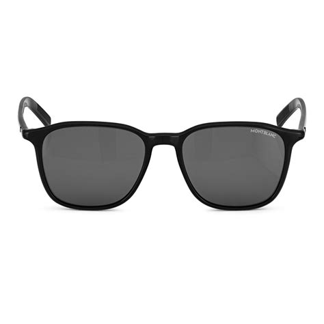 Lentes de sol: Lentes de sol cuadrados, acetato Negro — .